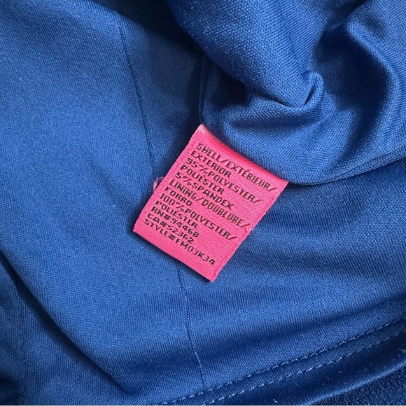 Betsey Johnson Scoop Neck Sleeveless Crepe Dress 4 Small Royal Blue knee length - Picture 9 of 10